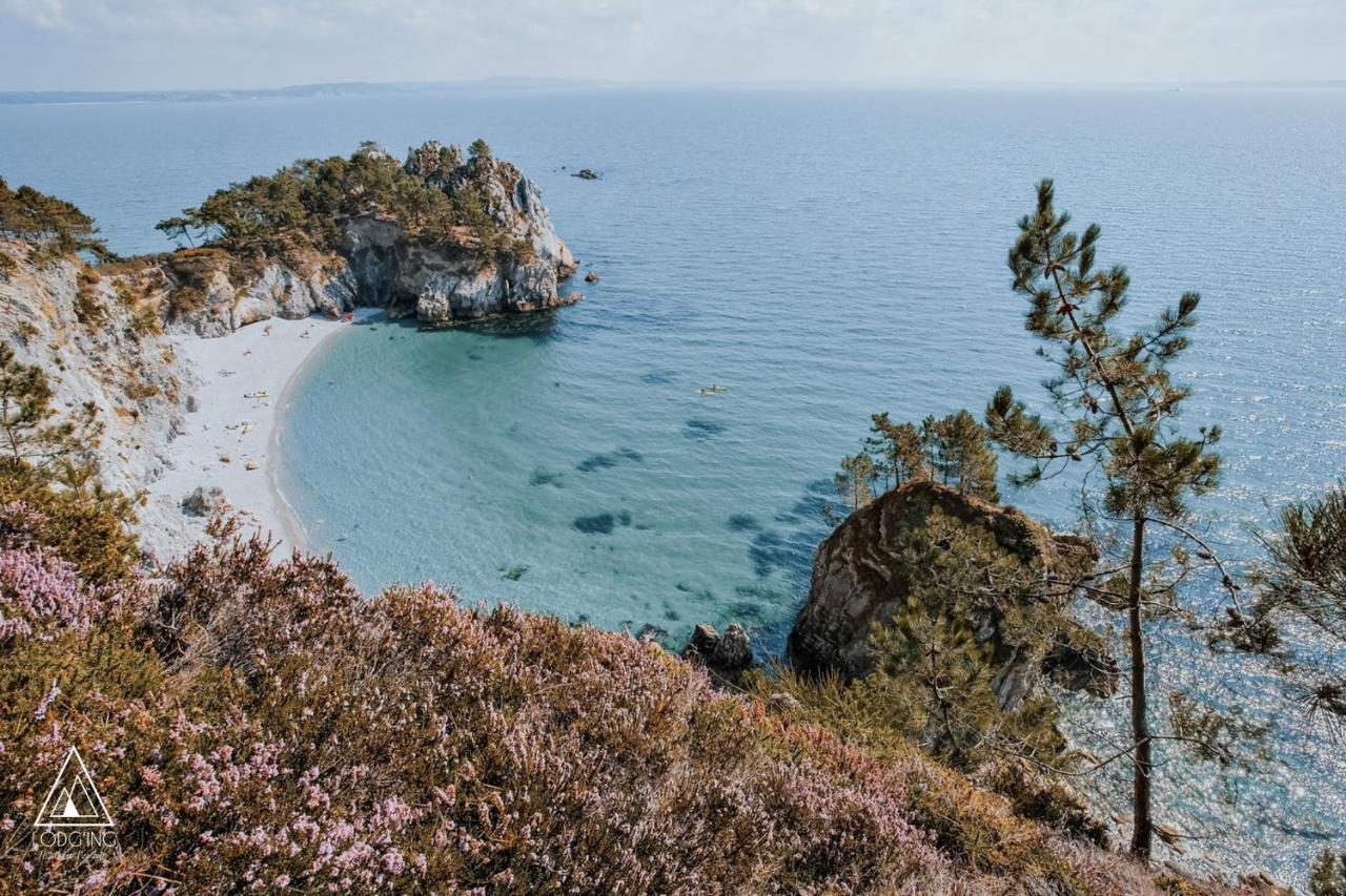 Lodg'Ing Nature Camp Presqu'Ile Crozon Lanvéoc Buitenkant foto
